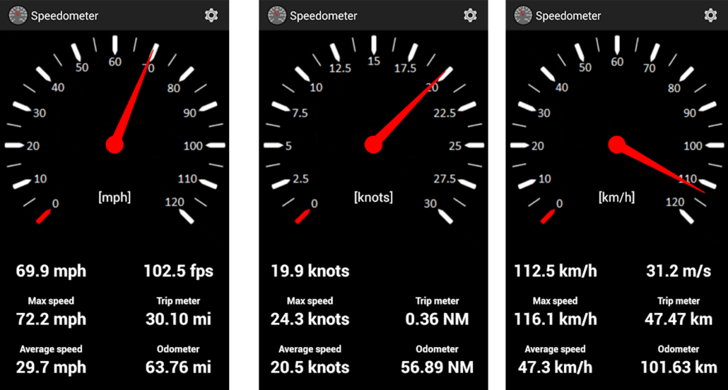 اپلیکیشن Speedometer از Jens Hagelin